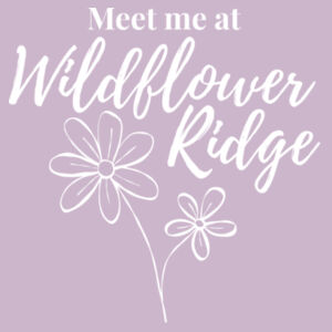 Meet Me At Wildflower Ridge - Cloke Mens Outline Tee Design
