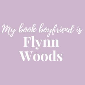 My Book Boyfriend is Flynn Woods - Cloke Mens Outline Tee Design