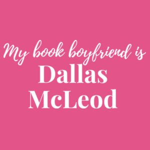My Book Boyfriend is Dallas McLeod - AS Colour Mens Relax Hood Design