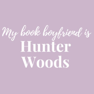 My Book Boyfriend is Hunter Woods - Cloke Mens Outline Tee Design