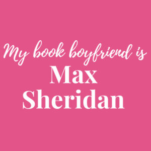 My Book Boyfriend is Max Sheridan - AS Colour Mens Relax Hood Design