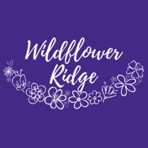 Wildflower Ridge Flowers - Cloke Mens Standard Crew  Design