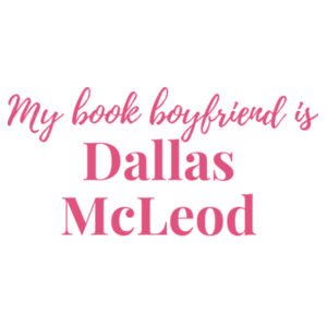 My Book Boyfriend is Dallas McLeod - Cloke Mens Origin Hoodie Design