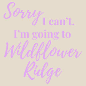 Sorry, I can't... - Heavy Duty Canvas Tote Bag Design
