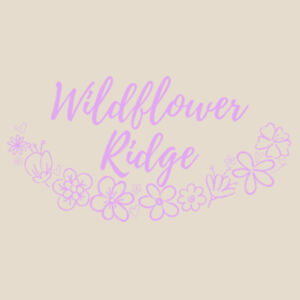 Wildflower Ridge Flowers - Heavy Duty Canvas Tote Bag Design