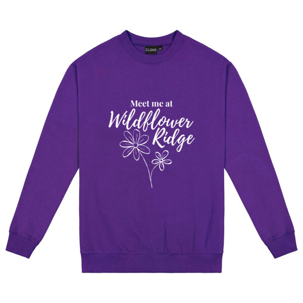 Meet Me At Wildflower Ridge - Cloke Mens Standard Crew  Thumbnail