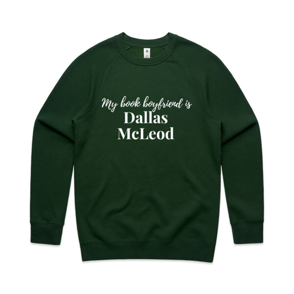 My Book Boyfriend is Dallas McLeod - AS Colour Mens Supply Crew Thumbnail