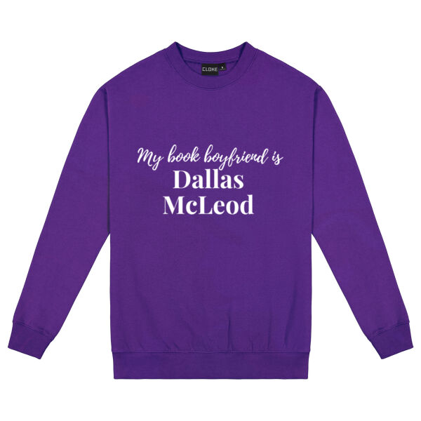 My Book Boyfriend is Dallas McLeod - Cloke Mens Standard Crew  Thumbnail
