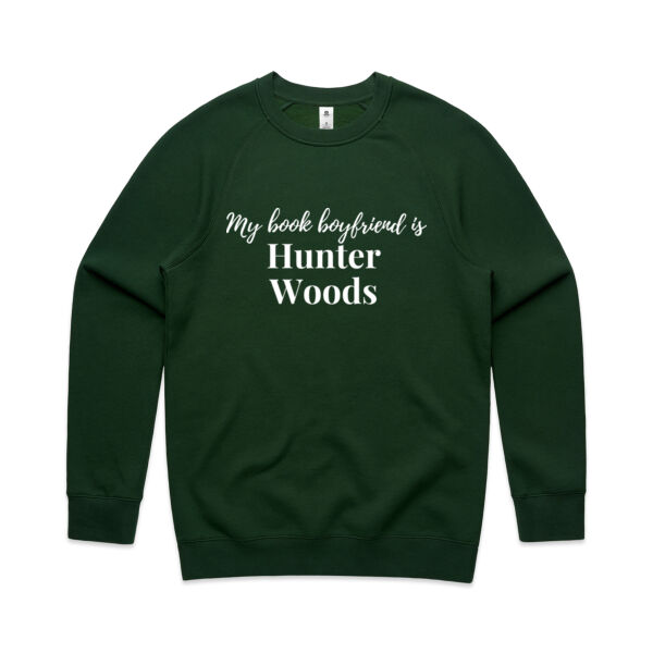 My Book Boyfriend is Hunter Woods - AS Colour Mens Supply Crew Thumbnail