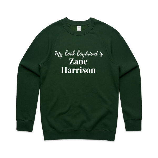 My Book Boyfriend is Zane Harrison - AS Colour Mens Supply Crew Thumbnail