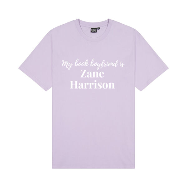 My Book Boyfriend is Zane Harrison - Cloke Mens Outline Tee Thumbnail