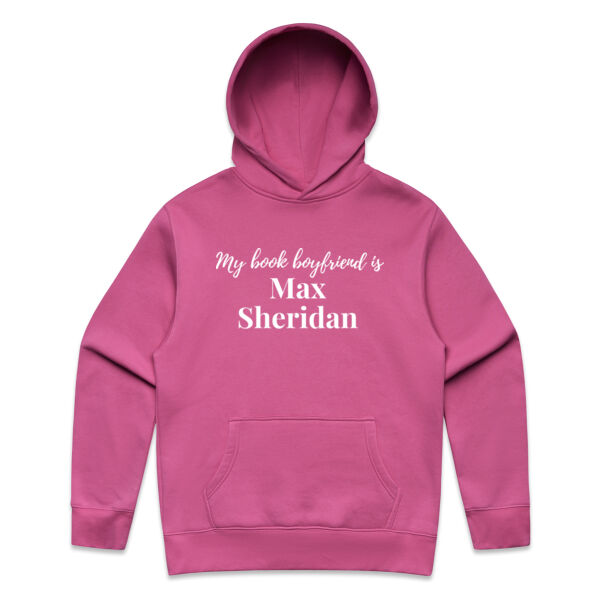 My Book Boyfriend is Max Sheridan - AS Colour Mens Relax Hood Thumbnail