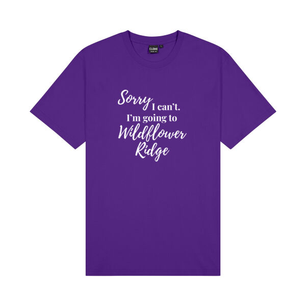Sorry, I can't... - Cloke Mens Outline Tee Thumbnail