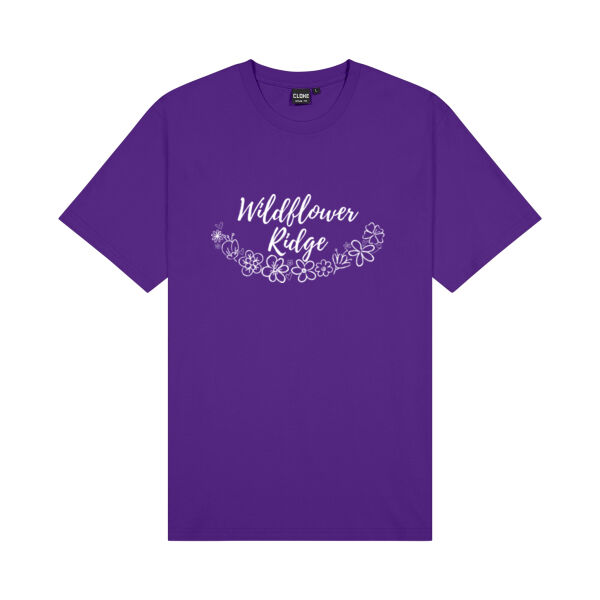 Wildflower Ridge Flowers - Cloke Mens Outline Tee Thumbnail