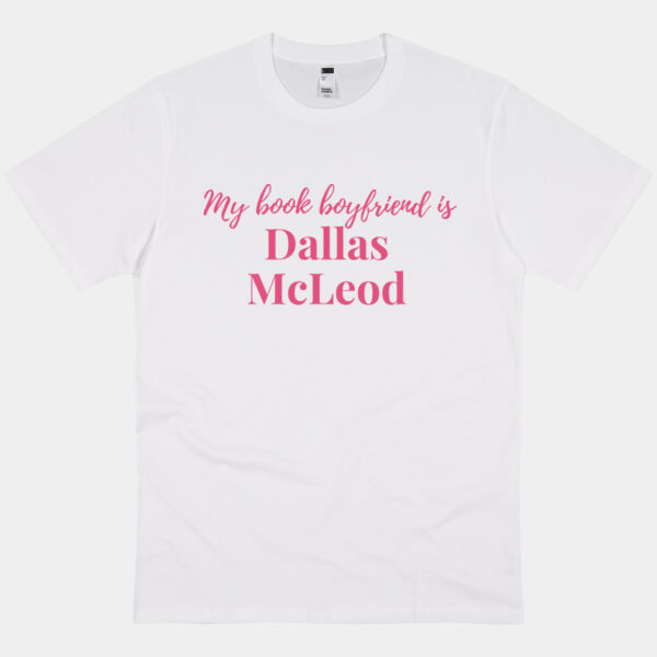 My Book Boyfriend is Dallas McLeod - Thread Project Unisex Epic Tee Thumbnail