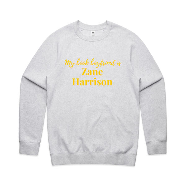 My Book Boyfriend is Zane Harrison - AS Colour Mens Supply Crew Thumbnail
