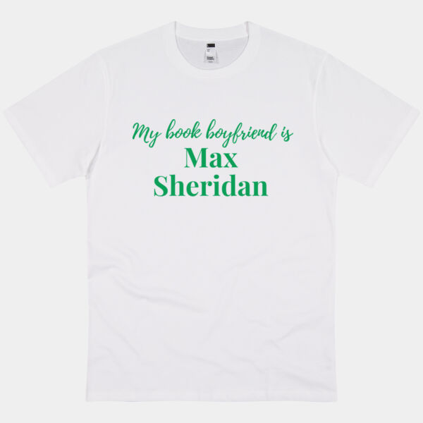 My Book Boyfriend is Max Sheridan - Thread Project Unisex Epic Tee Thumbnail