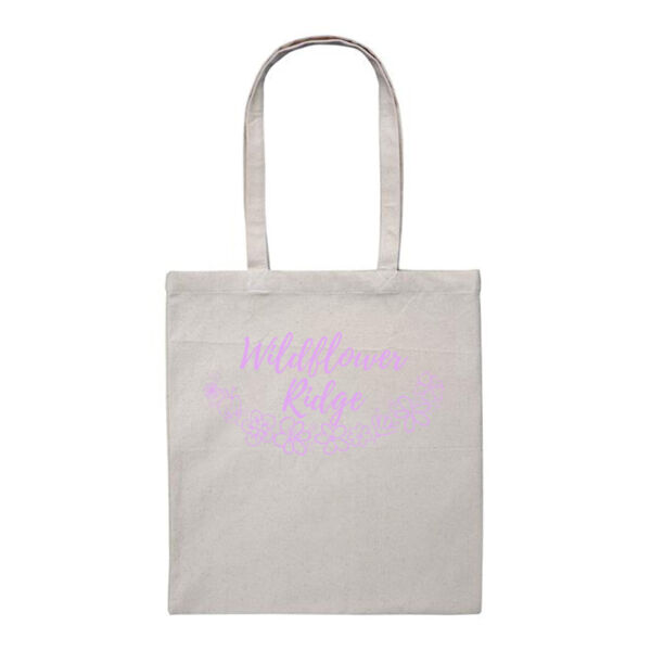 Wildflower Ridge Flowers - Heavy Duty Canvas Tote Bag Thumbnail